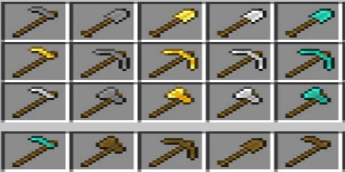 マイクラのツール・武器・防具のグレード（木→石→鉄→金→ダイヤ）比較一覧