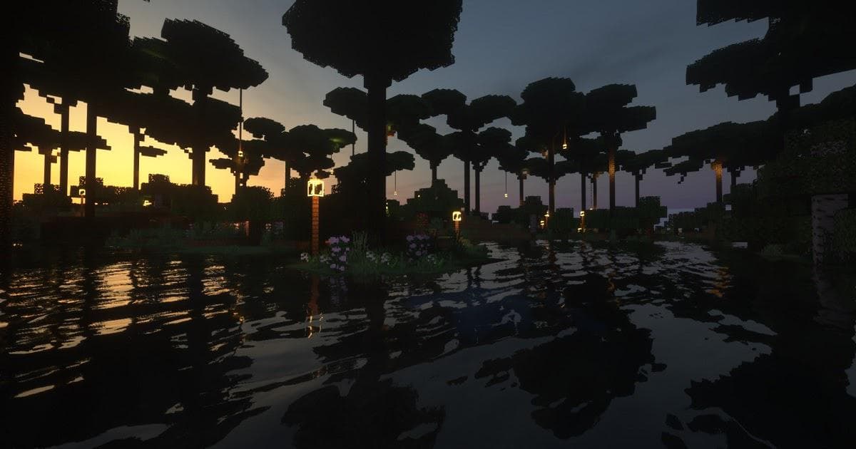 マイクラMODの概要説明画面（ゲーム内イメージ）